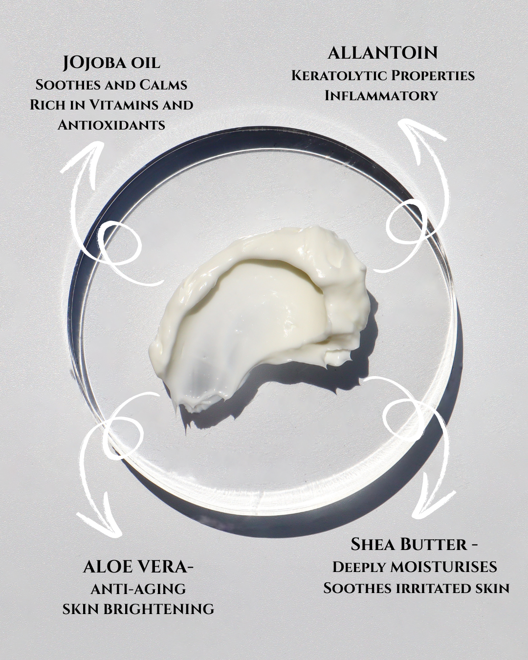 vanilla dream body butter in jar –kayali vanilla dupe, vanilla creamy scent, whipped texture