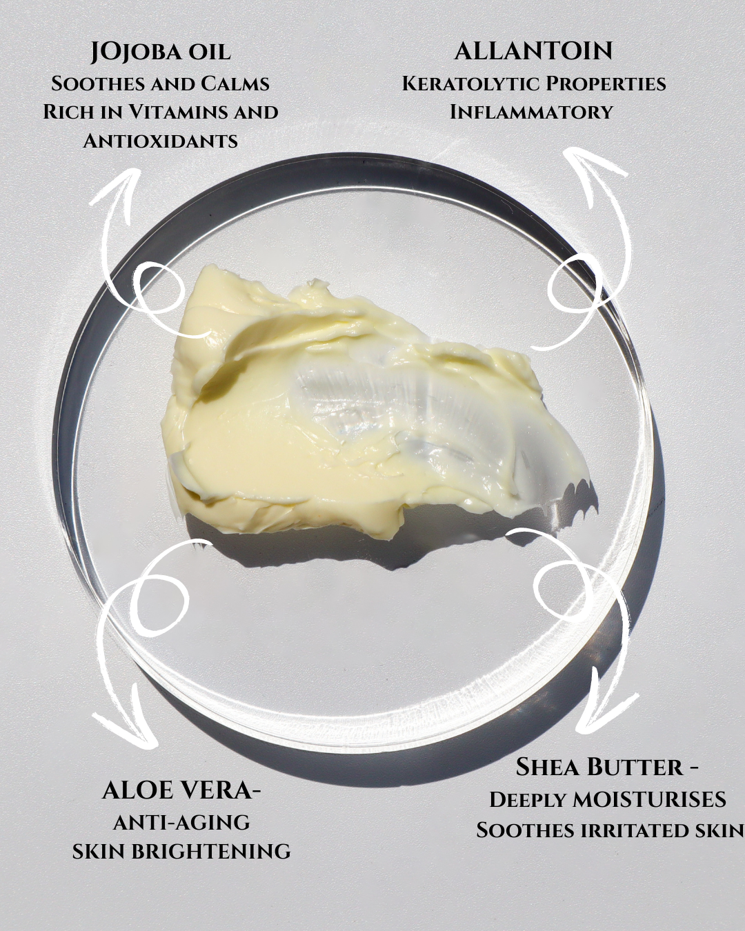 Golden Silk body butter in jar – YSL Mon Paris dupe, fruity floral scent, whipped texture