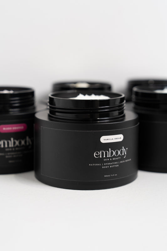 whipped designer inspired body butter texture