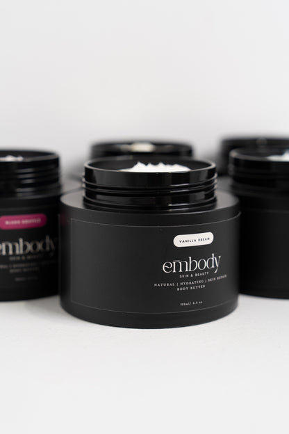 whipped designer inspired body butter texture