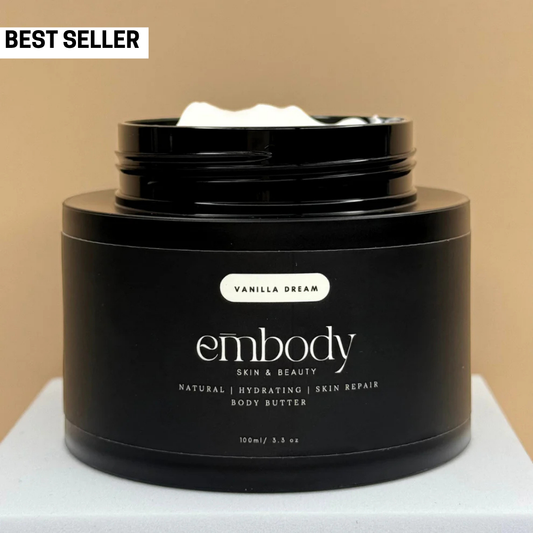 vanilla dream body butter in jar –kayali vanilla dupe, vanilla creamy  scent, whipped texture

