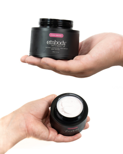 whipped designer inspired body butter texture