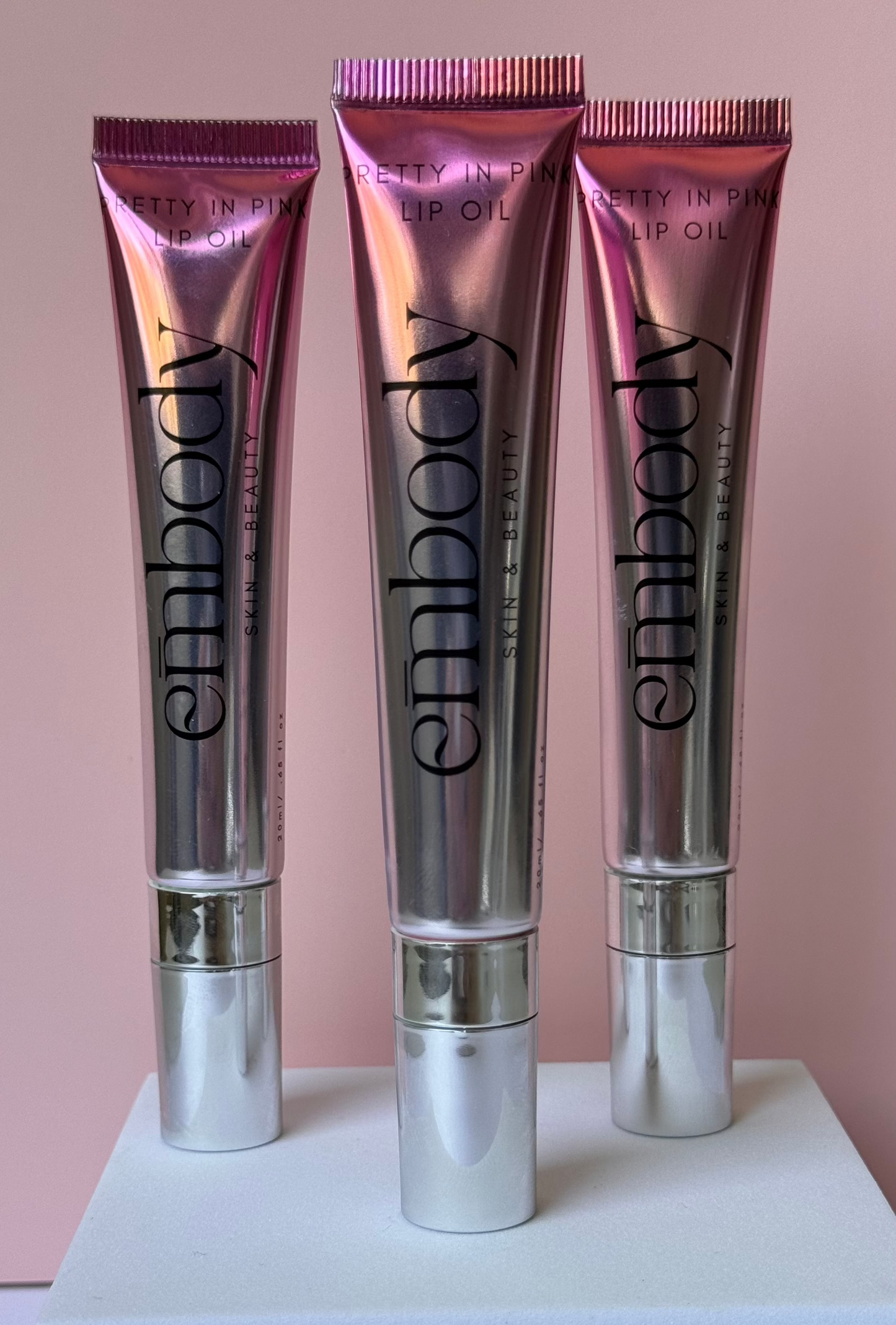 pigmented lip oil, pink lip oil, lip oil, hydrating, lip balm, lip gloss 